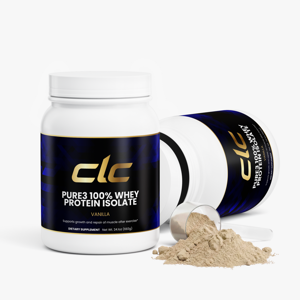 Pure3 100% Whey Protein Isolate (Vanilla)
