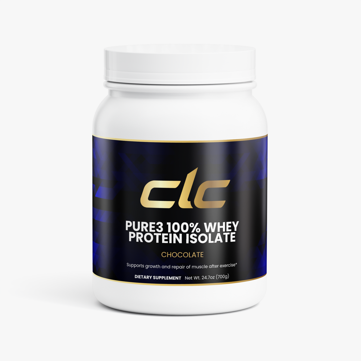 CLC Pure3 100% Whey Protein Isolate (Chocolate)