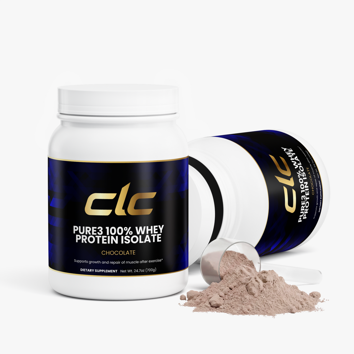 Pure3 100% Whey Protein Isolate (Chocolate)